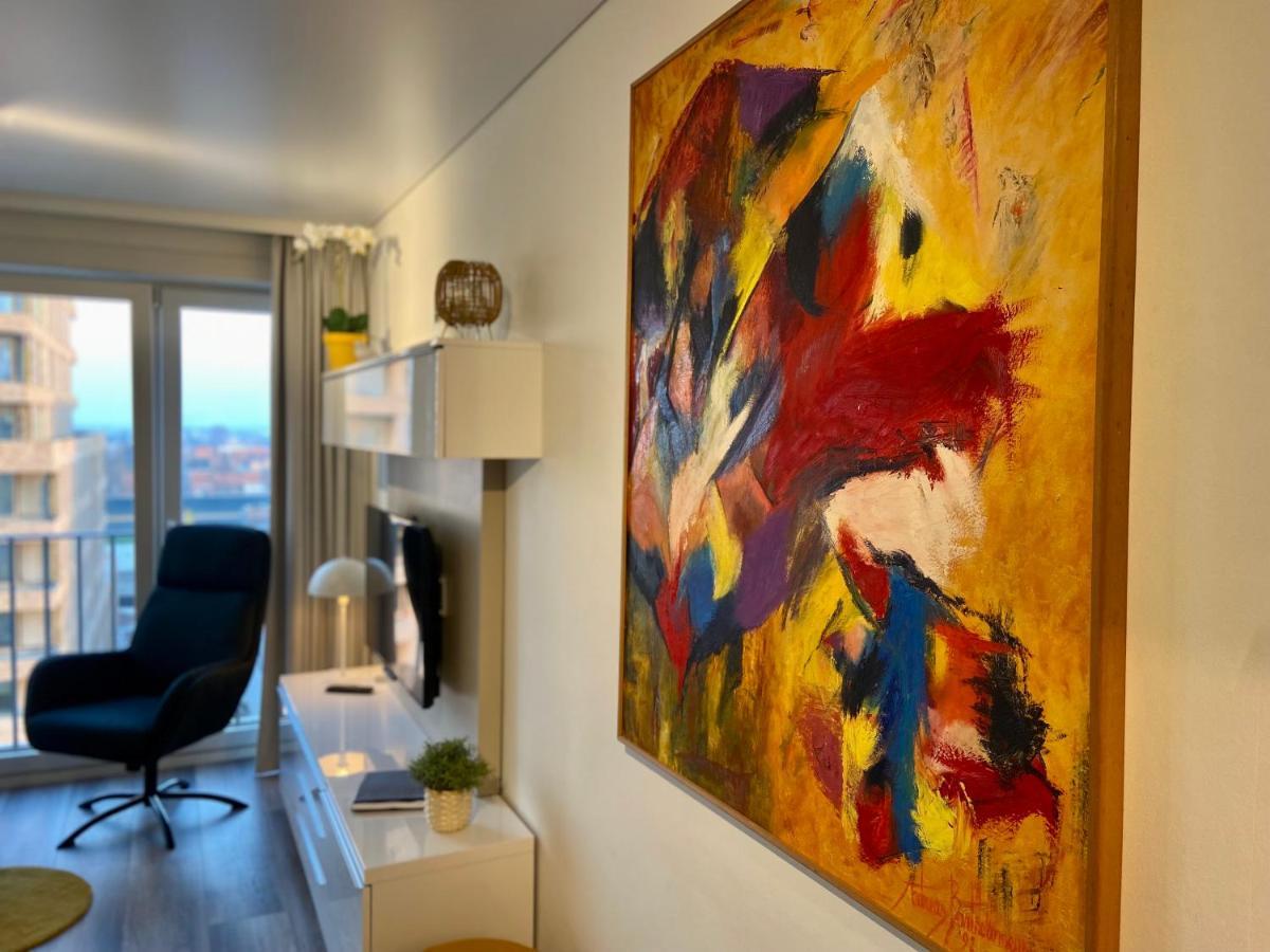 Moderne Studio Aan Zee Appartamento Ostenda Esterno foto