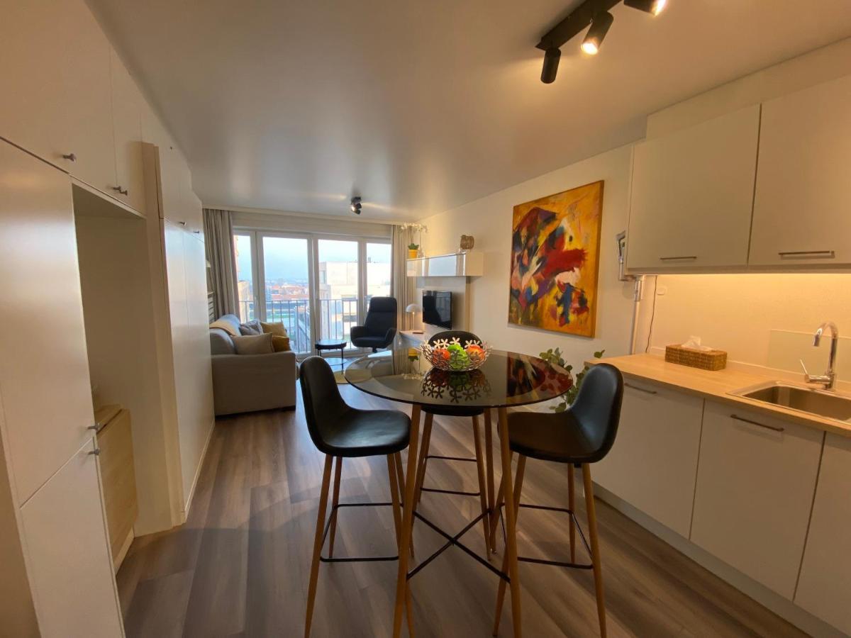 Moderne Studio Aan Zee Appartamento Ostenda Esterno foto