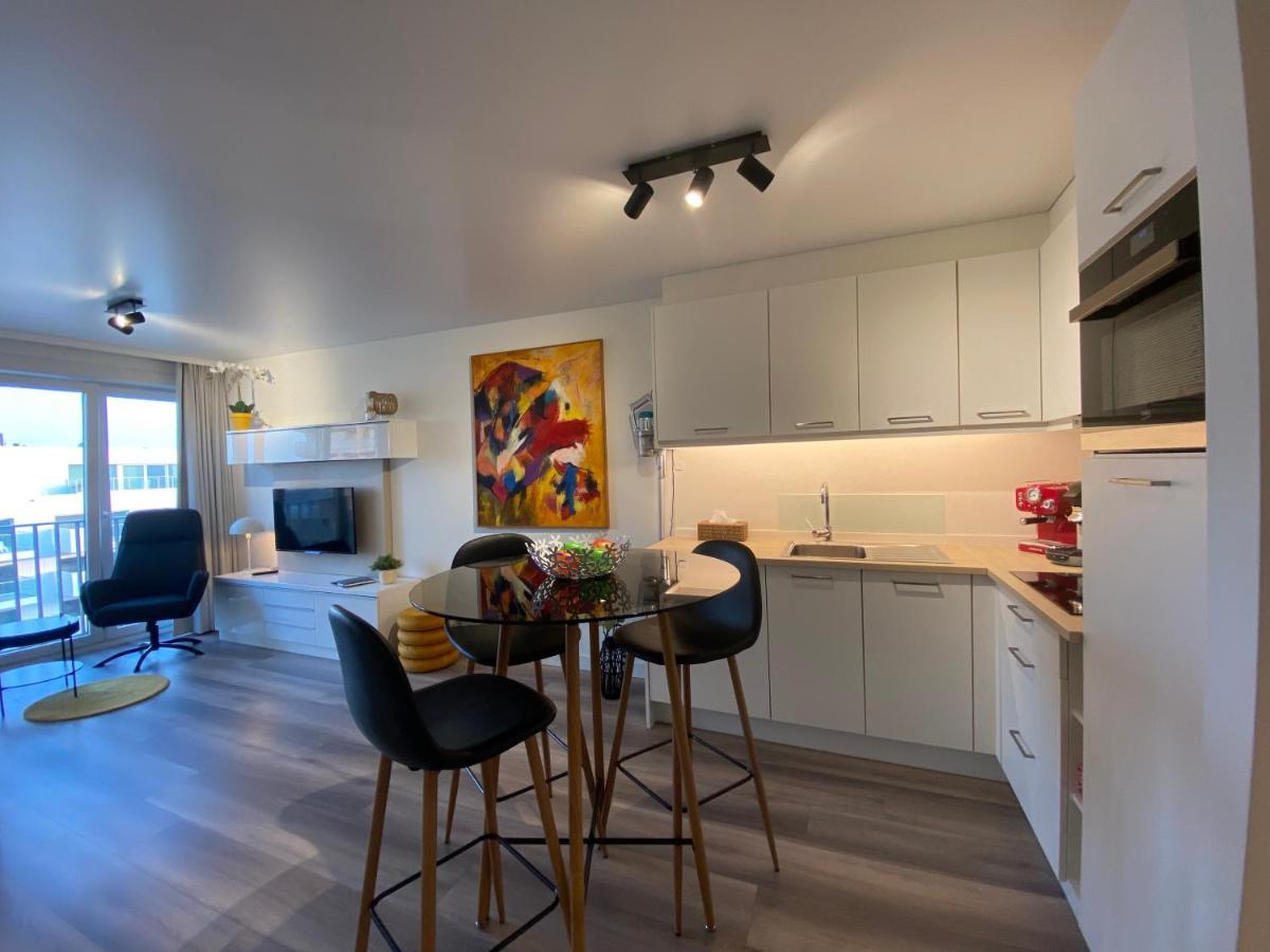 Moderne Studio Aan Zee Appartamento Ostenda Esterno foto